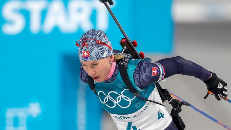 Anastasiya Kuzmina läuft immer zu Olympia zu Hochform auf - und nun auch in Pyeongchang zu Gold.