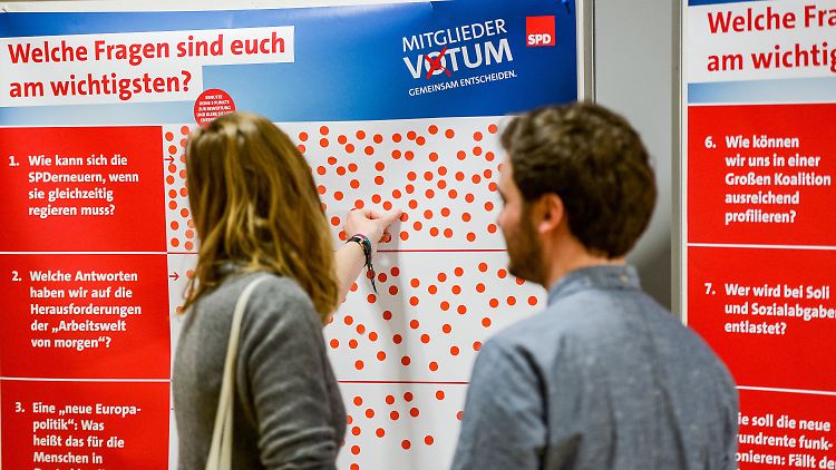Die Fragen berühren die Seele der Partei.