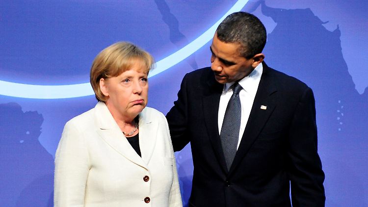 Das Verhältnis ist eh schon strapaziert. Jetzt weiß Merkel, was Obamas Leute wirklich von ihr halten.
