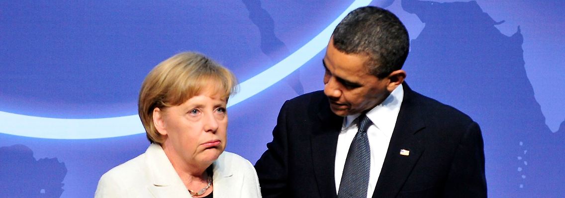 Das Verhältnis ist eh schon strapaziert. Jetzt weiß Merkel, was Obamas Leute wirklich von ihr halten.