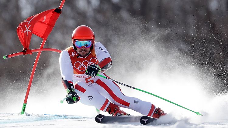 Marcel Hirscher ist auf Gold-Kurs.