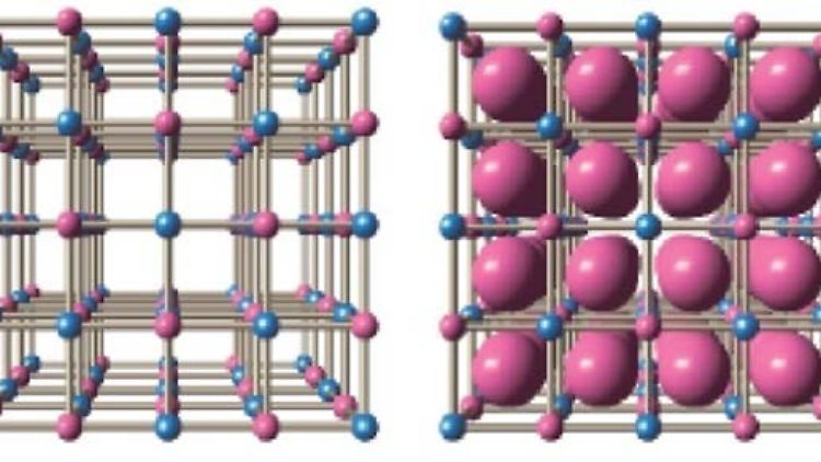 Das Bild zeigt modellhaft, wie sich die Elektronen in beiden Schichten bei einem Temperaturanstieg verändern könnten, so dass es letztlich zu einer elektrischen Spannung kommt.