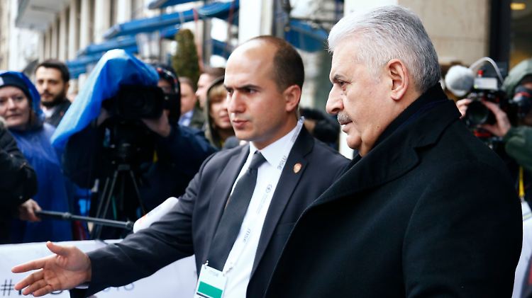 Binali Yildirim klang nicht mehr so schrill wie die türkischen Töne der vergangenen Tage. Unmissverständlich waren seine Worte dennoch.