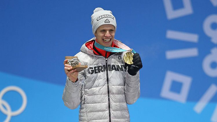 "Es ist echt überwältigend, was man alles erleben darf": Andreas Wellinger.