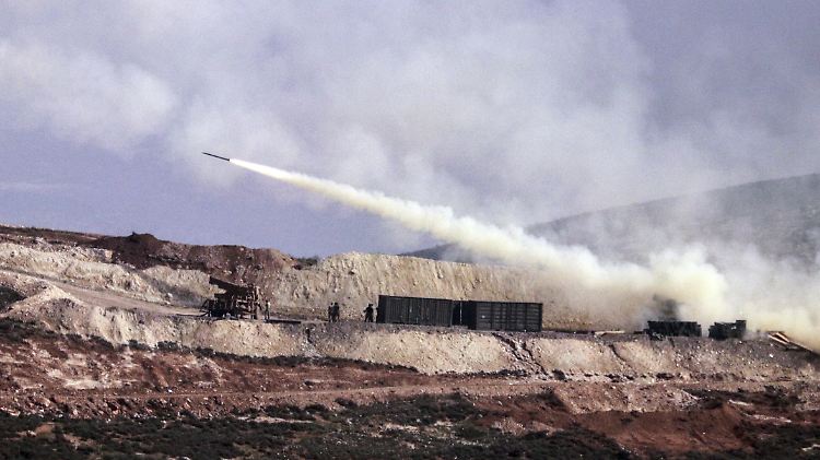 Die türkische Armee greift seit gut einem Monat die nordsyrische Region Afrin an (Archivbild).