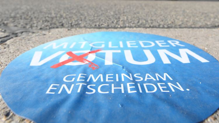 Die SPD-Mitglieder sind aufgerufen, über eine neue Große Koalition abzustimmen.