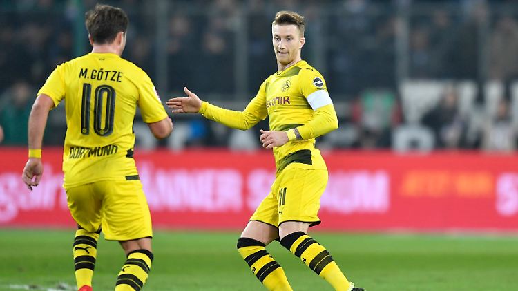 Marco Reus versetzt seinem Ex-Klub Gladbach einen Stich.