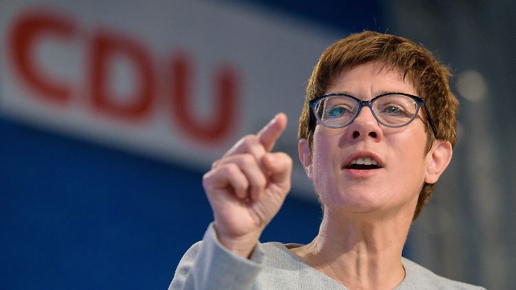 Annegret Kramp-Karrenbauer.