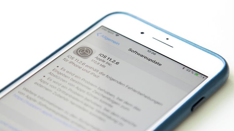 iOS 11.2.6 kommt mit indischen Zeichen jetzt besser klar. 