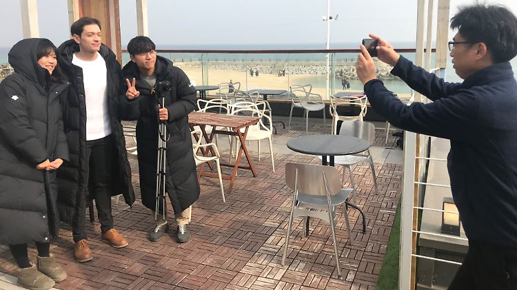 Die Südkoreaner kriegen von Daniel Lindemann nicht genug.