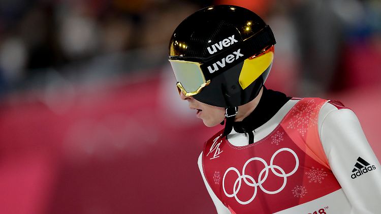 Unter diesem Helm steckt - Eric Frenzel.