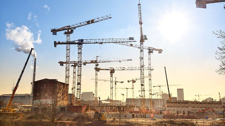 Großbaustelle in Berlin: Die Baubranche arbeitet an ihrer Kapazitätsgrenze. 