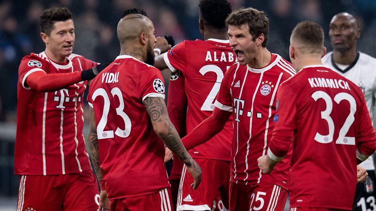Thomas Müller ist heiß auf Tore: Gleich zwei schießt er gegen Besiktas Istanbul.