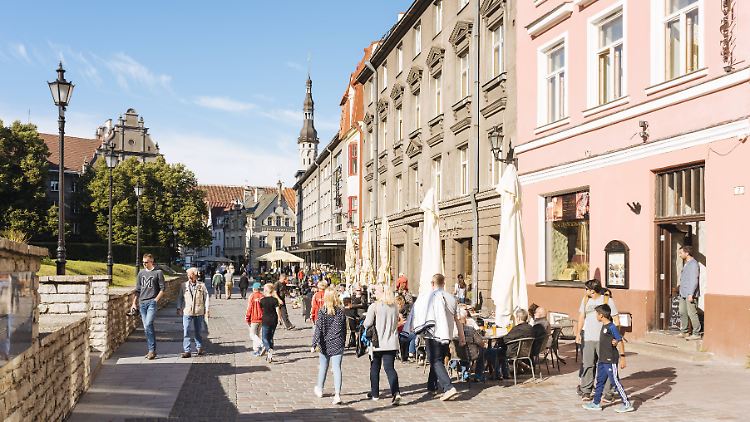 Tallinn bietet eine gut erhaltene Altstadt.