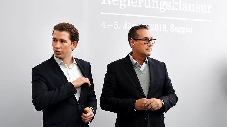 Der bekennende Nichtraucher Sebastian Kurz hat Ärger mit einem Herzensprojekt des bekennenden Rauchers Heinz-Christian Strache.