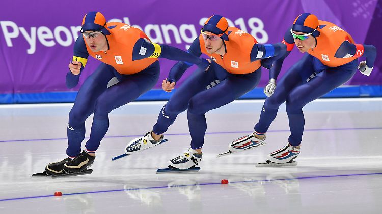 Die Niederländer sind die Top-Eisschnelllauf-Nation in Pyeongchang.