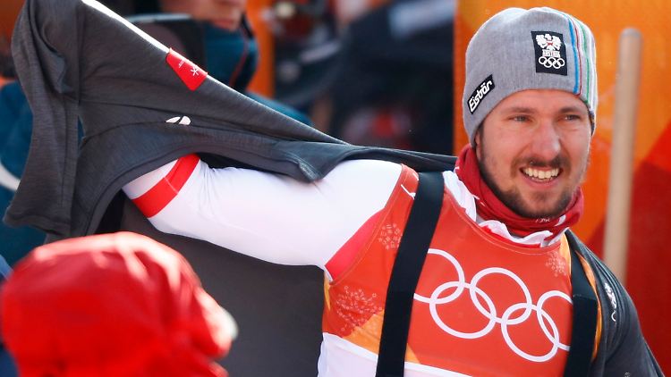 "Ich war von oben an chancenlos": Marcel Hirscher.