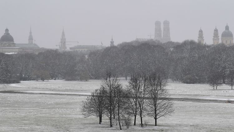 Kalter Ostwind sorgt für Temperaturen unterhalb des Gefrierpunktes.