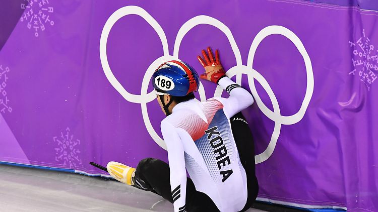 Anderswo ein Sturz - bei Olympia dein Drama - in Südkorea eine nationale Katastrophe: Hyojun Lim scheitert im Finale.