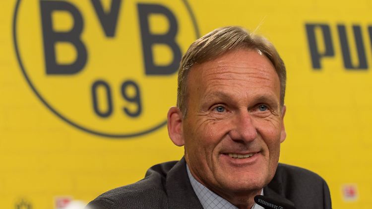 BVB-Boss Hans-Joachim Watzke hat Grund zur Freude. Umsatz und Gewinn stimmen beim Bundesligisten.