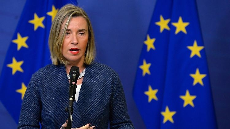 EU-Außenbeauftragte Federica Mogherini