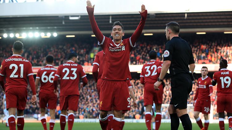 Roberto Firmino, Teil der Fab Three im Liverpool-Angriff und Torschütze gegen West Ham.