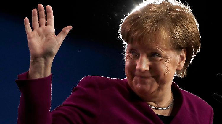 Kanzlerin Angela Merkel kann fürs Erste aufatmen.