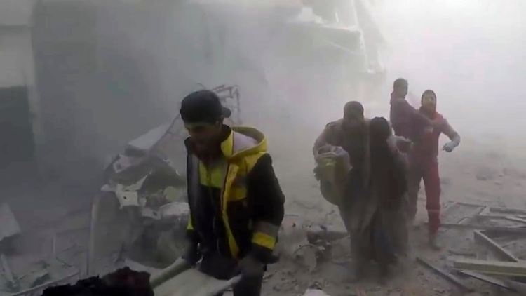 Das syrische Regime soll in Ost-Ghuta auch vor Giftgasangriffen nicht zurückgeschreckt haben.