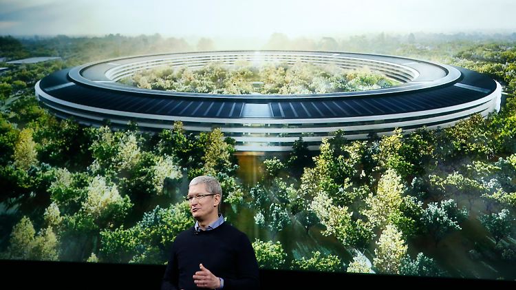 Das Apple-Hauptquartier im US-amerikanischen Cupertino.