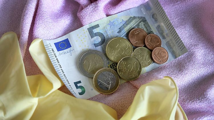 Der deutsche Mindestlohn beträgt seit Anfang 2017 8,84 Euro.