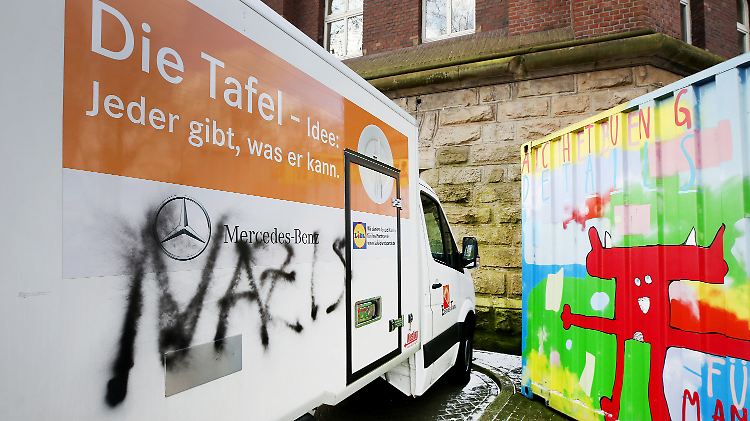 Die Essener Tafel sieht sich mit "Nazi"-Vorwürfen konfrontiert.