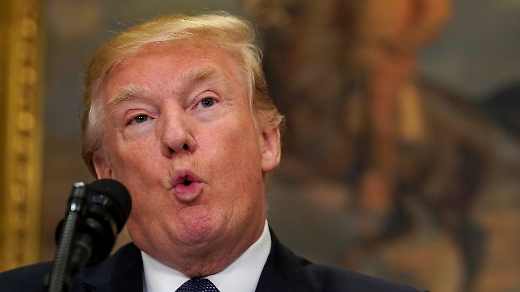 Trump spricht von einem schändlichen Verhalten.