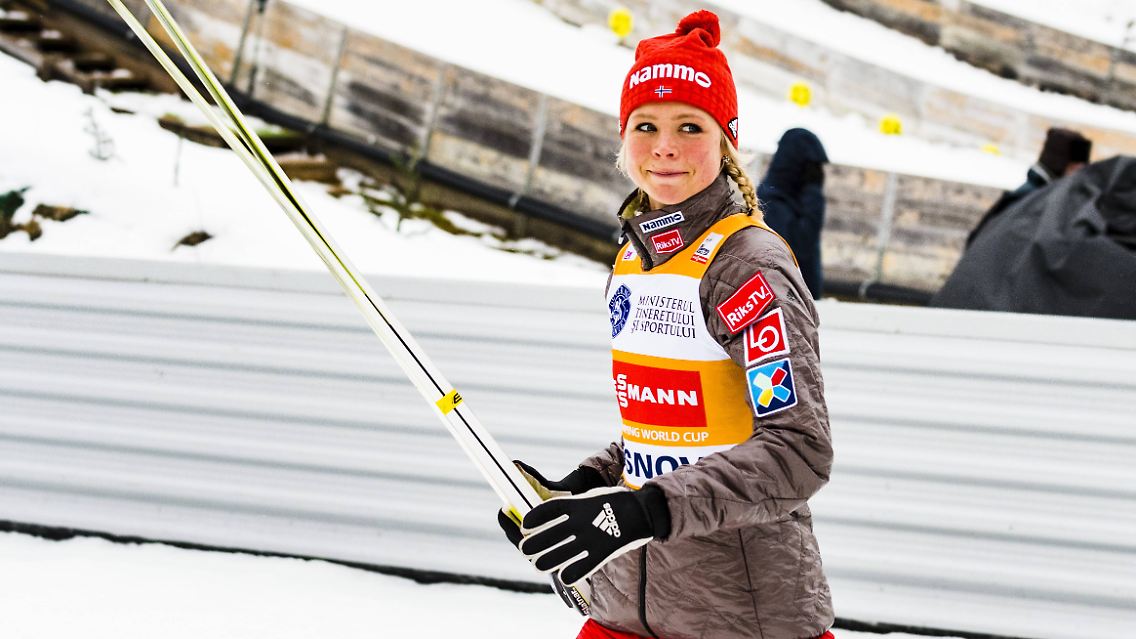 Nach Olympia- auch Weltcup-Siegerin: Maren Lundby.