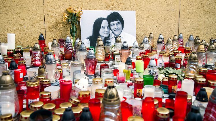In Gedenken an Jan Kuciak und seine Verlobte.