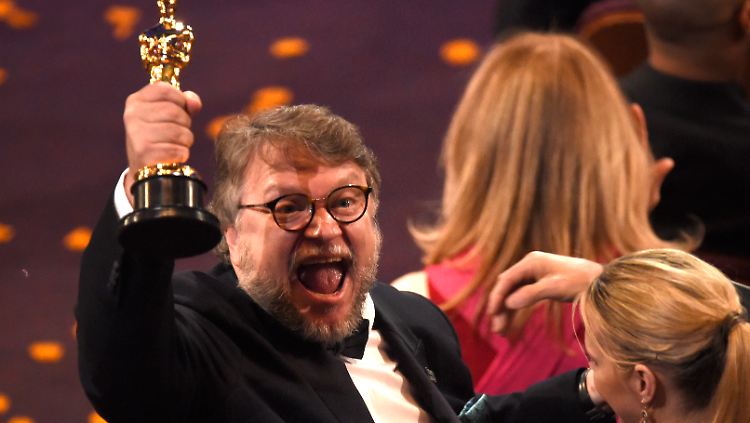 Guillermo del Toro erhielt gleich zwei Oscars: als Regisseur und für den besten Film, "Shape of Water".