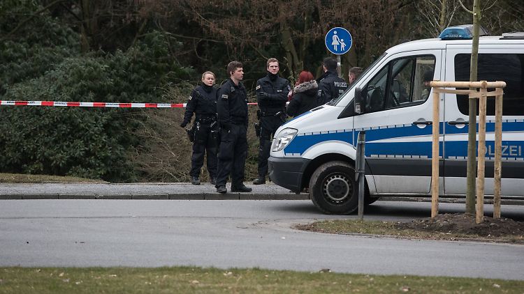 Der Tatort der Säureattacke in Haan bei Düsseldorf.