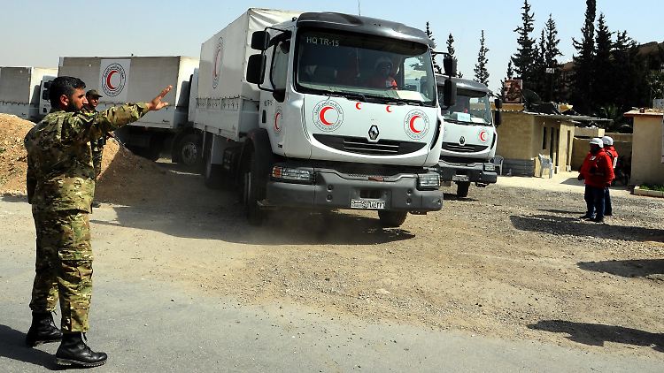 Die syrische Regierung soll verhindert haben, dass zahlreiche medizinische Hilfsgüter nach Ost-Ghuta gebracht werden.