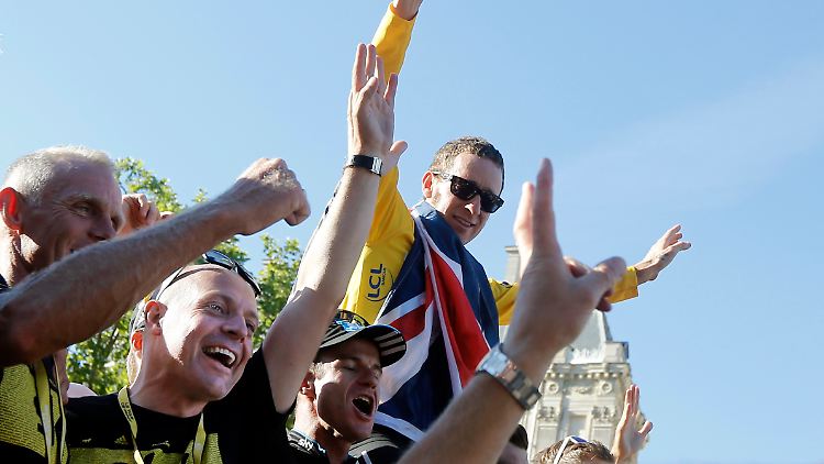 Vom gefeierten Helden zum gefallenen Helden: Bradley Wiggins.