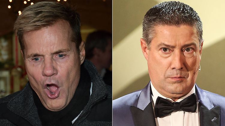 Im Hahnenkampf-Modus: Dieter Bohlen (l.) und Joachim Llambi.