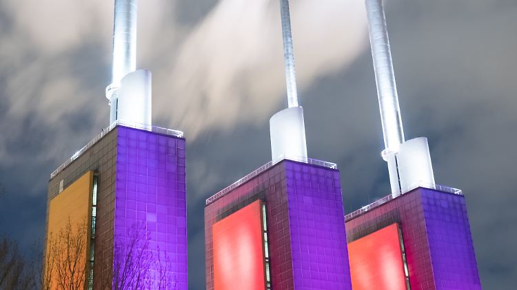 Das Heizkraftwerk Linden in Hannover wird mit Erdgas befeuert.