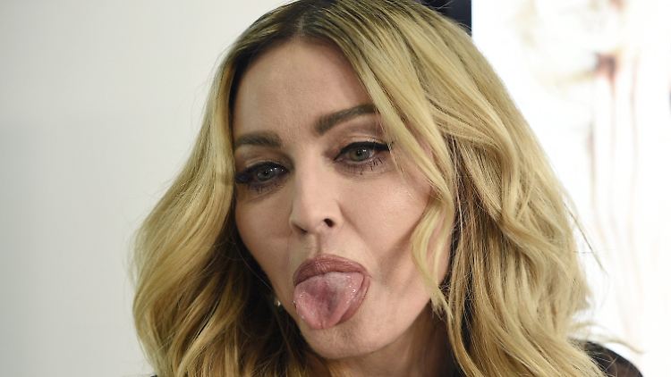 So wirklich erwachsen werden will sie nicht: Madonna.
