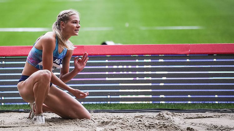 Darja Klishina darf bislang als neutrale Athletin starten - doch das könnte ihr die IAAF bald verbieten.