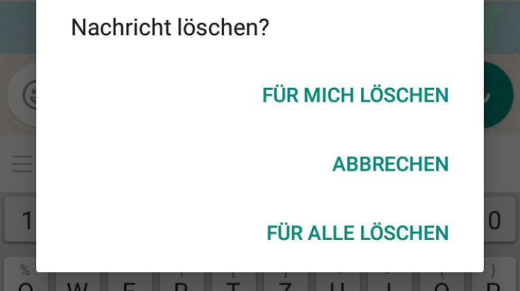 Whatsapp-Nachrichten können bald länger nach dem Versenden gelöscht werden.