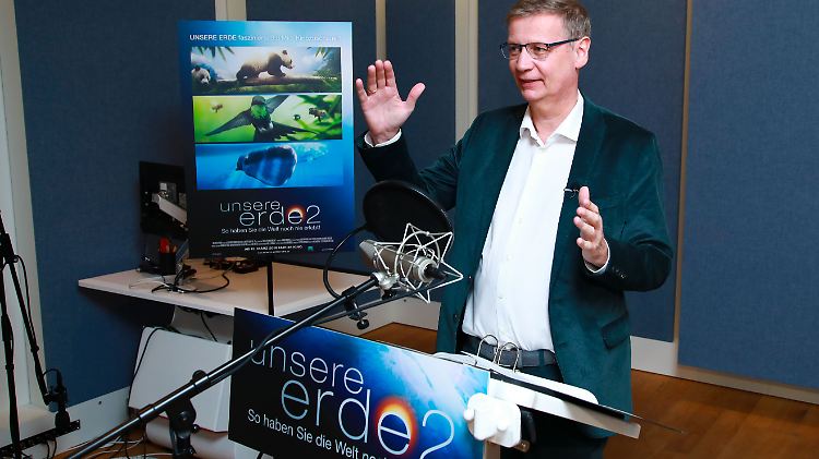 Kleine Rolle, großes Kino: Günther Jauch leiht dem Film "Unsere Erde 2" seine Stimme.