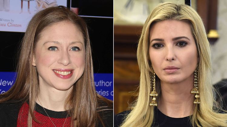 Haben schon lange nicht mehr miteinander gesprochen: Chelsea Clinton (l.) und Ivanka Trump.