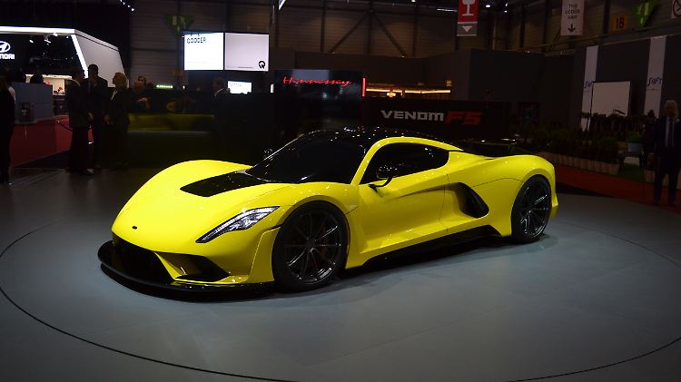 So sieht das Hypercar von Hemmessy aus. 1600 PS versprechen die Hersteller für den Veonom.