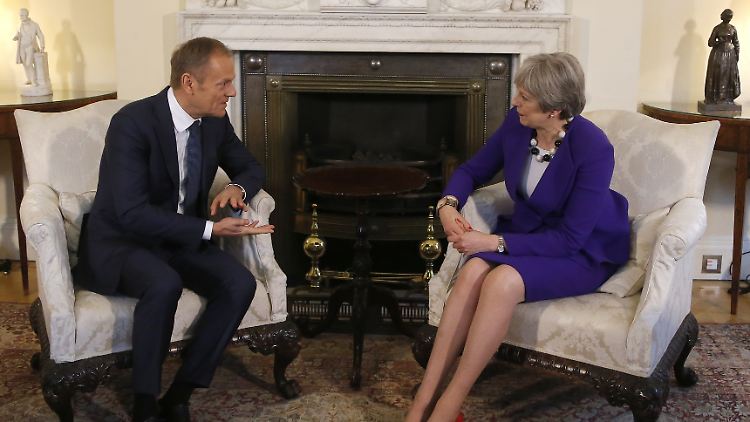 Am vergangenen Donnerstag war Donald Tusk zu Besuch in London.