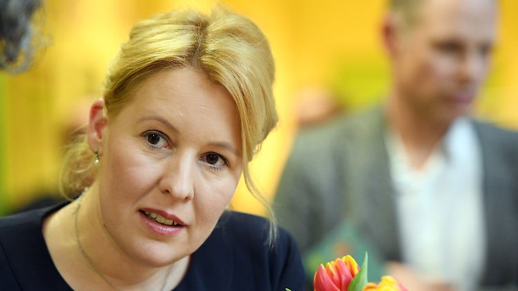 Giffey soll nach dem Willen der Ost-SPD in die Bundesregierung aufrücken.