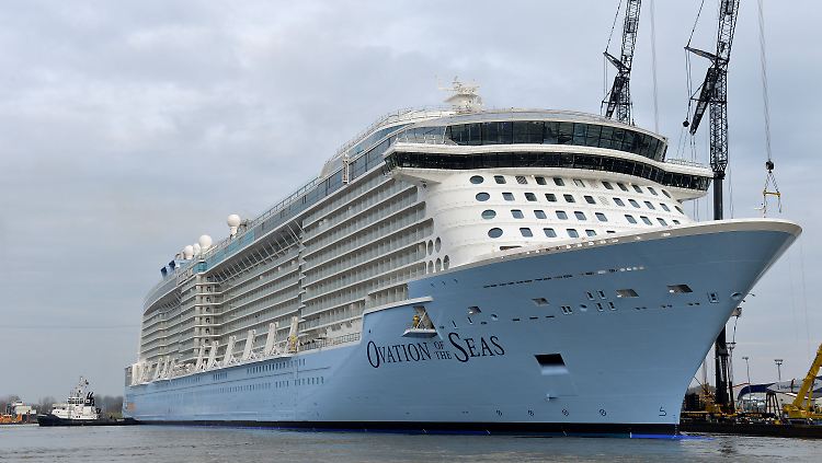 Kreuzfahrtschiffe der neueren Generation wie die "Ovation of the Seas" sollen nicht vom Hafenverbot betroffen sein.