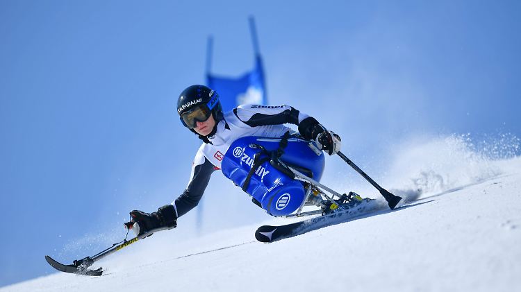 Anna Schaffelhuber startet im Ski alpin. Die Bayerin gewann in Sotschi bei allen fünf Starts die Goldmedaille.